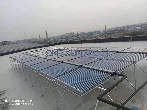 【商用太陽(yáng)能】鹽城天合國(guó)能光伏科技廚房熱水系統(tǒng)